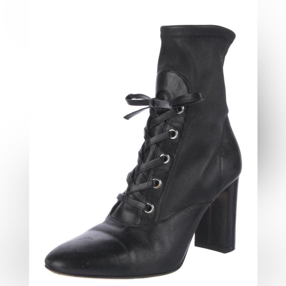 Gianvito Rossi Leather Lace-Up Boots Women's Size: 5.5